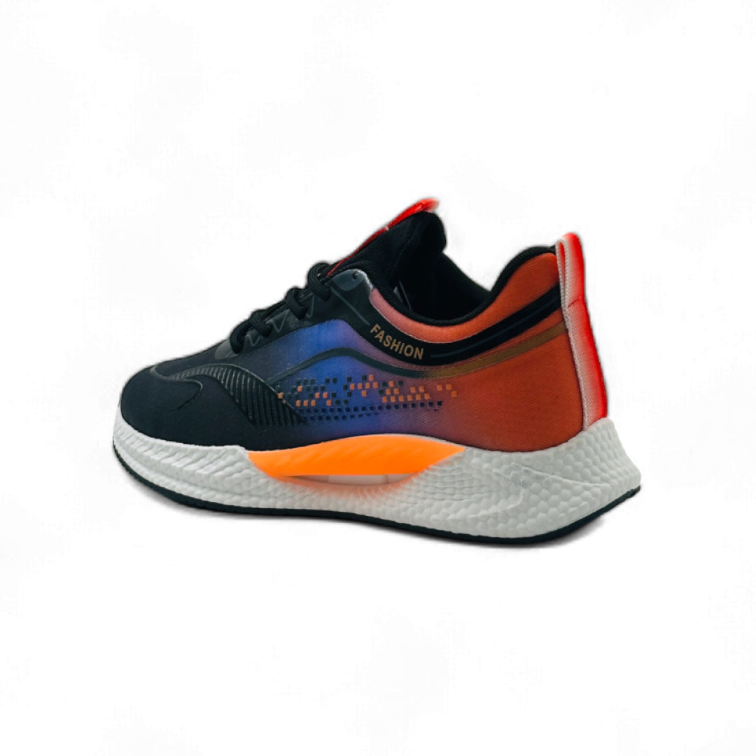 FusionStride Men's Sneakers Black Orange