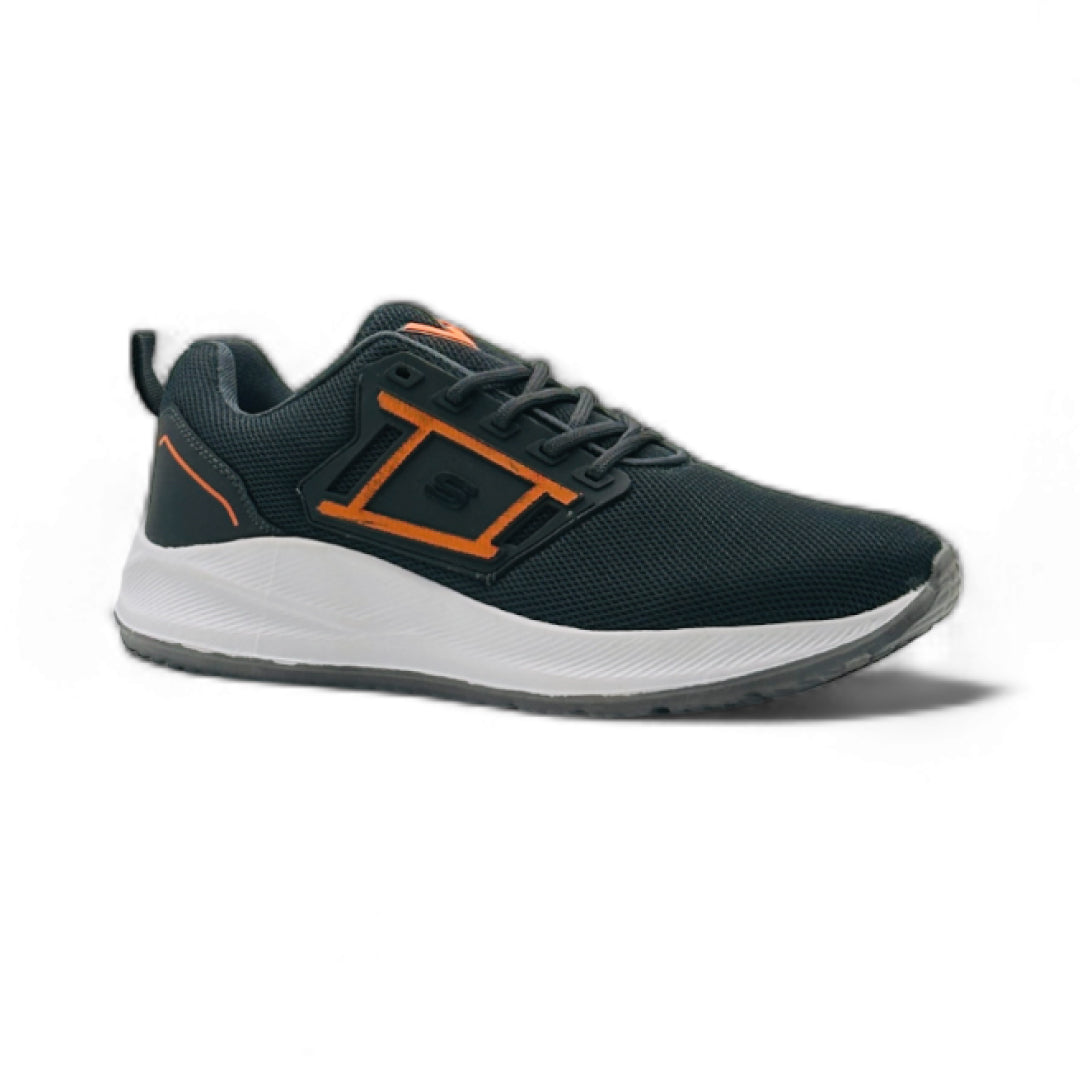 UrbanStrides Men's Sneakers Dark Grey&Orrange