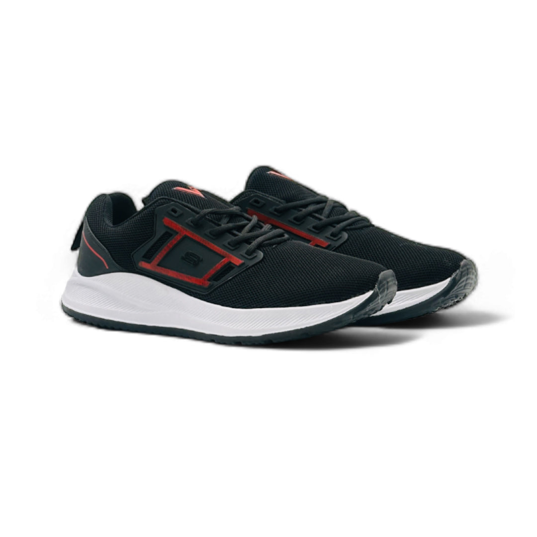 UrbanStrides Men's Sneakers Black&Red